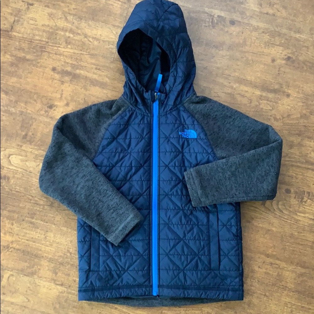 North Face boys quilted Jacket sz small